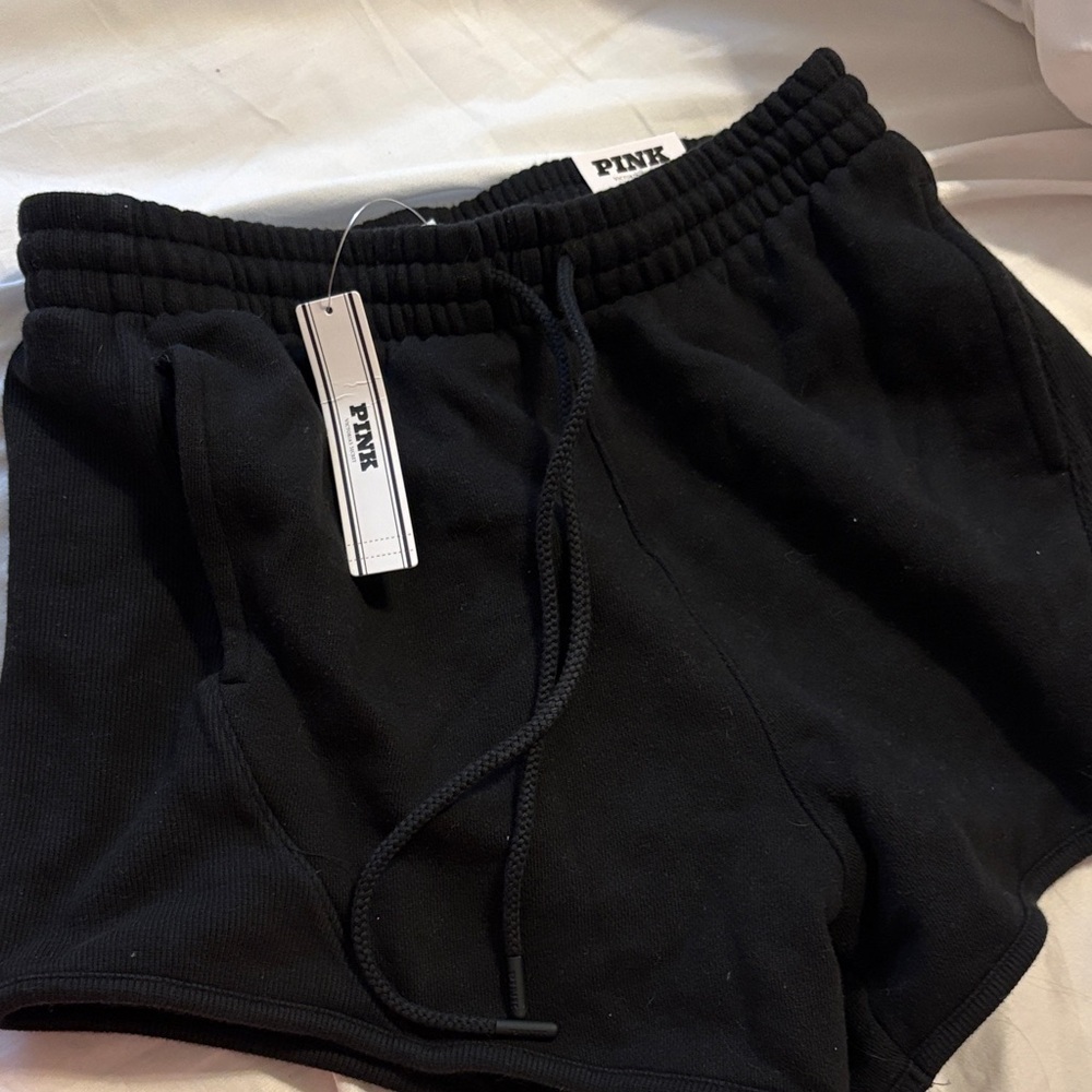 Victoria's Secret Black Sweat Shorts